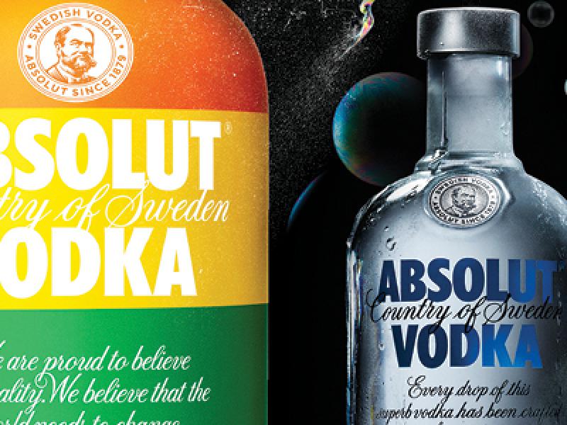 הבקבוק הגאה של Absulot, הוודקה שרוקדת ברחובות הערים