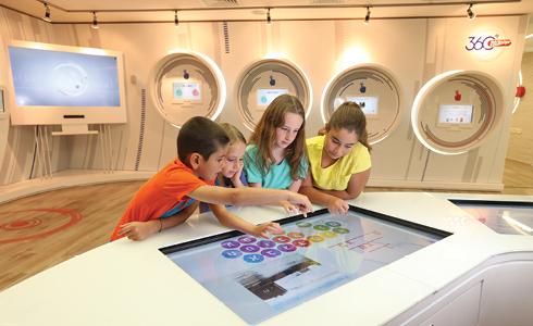 מרכז המבקרים החדש של ידיעות. עושים כותרות